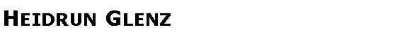 Textfeld: Heidrun Glenz